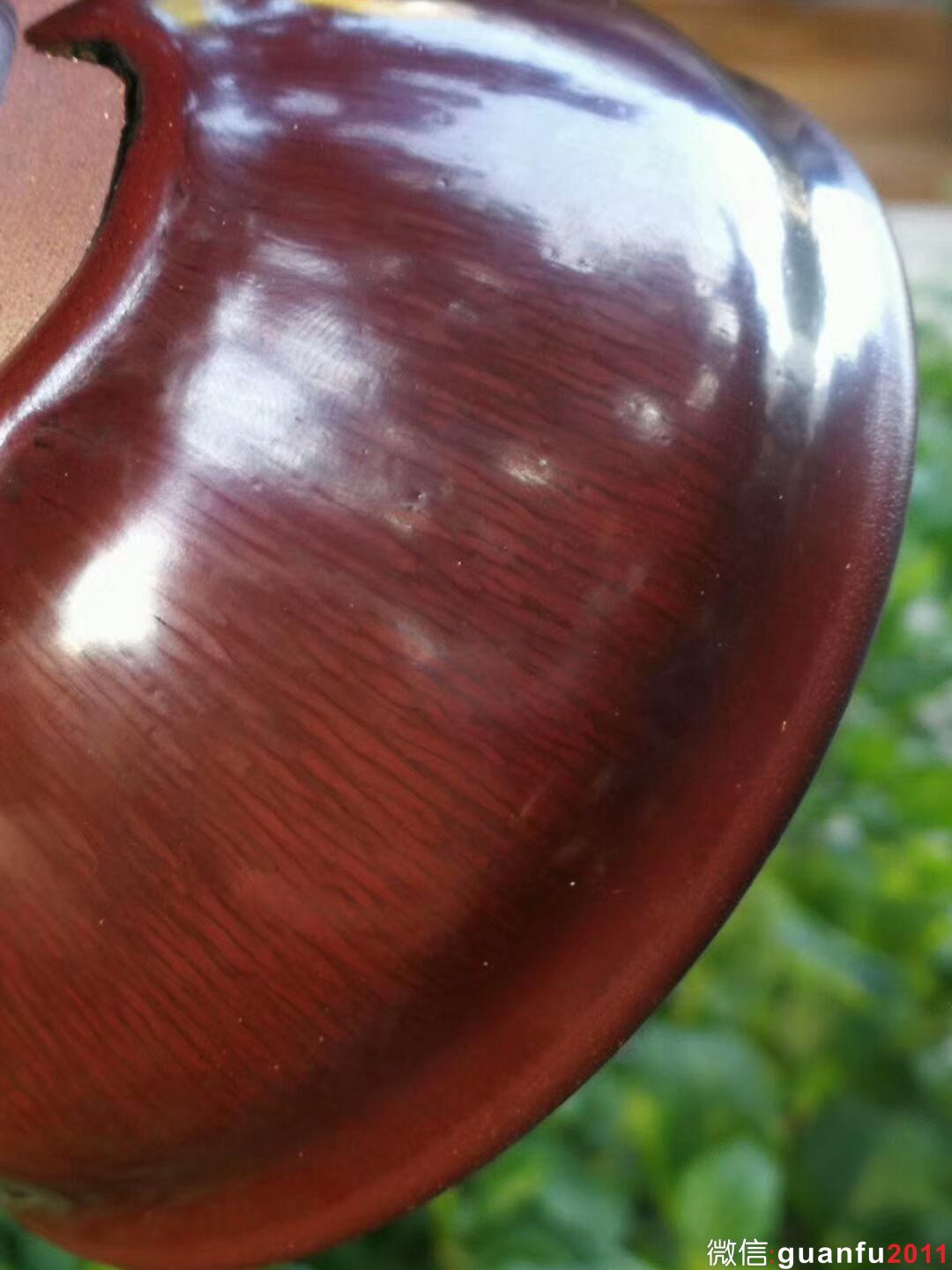 葉禮忠紫氣東來九五至尊盞：口徑9*5