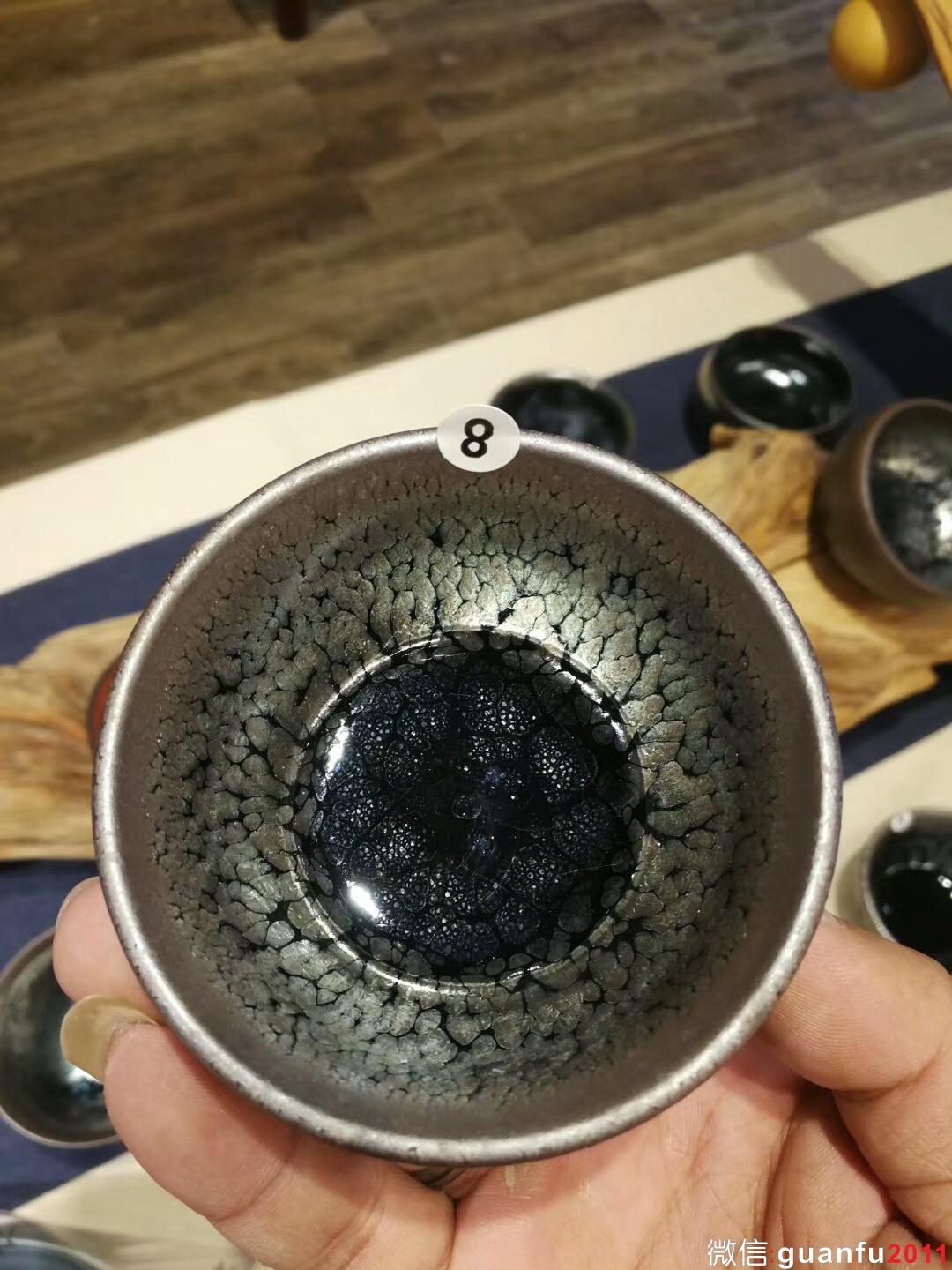 李昌海 油滴鷓鴣斑：口徑8.5*4.5