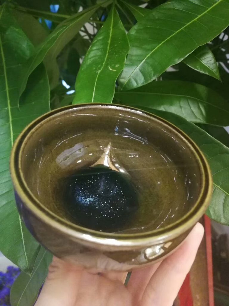 孫福昆柴燒茶沫釉：口8.3高4.5 ?；悦? alt=