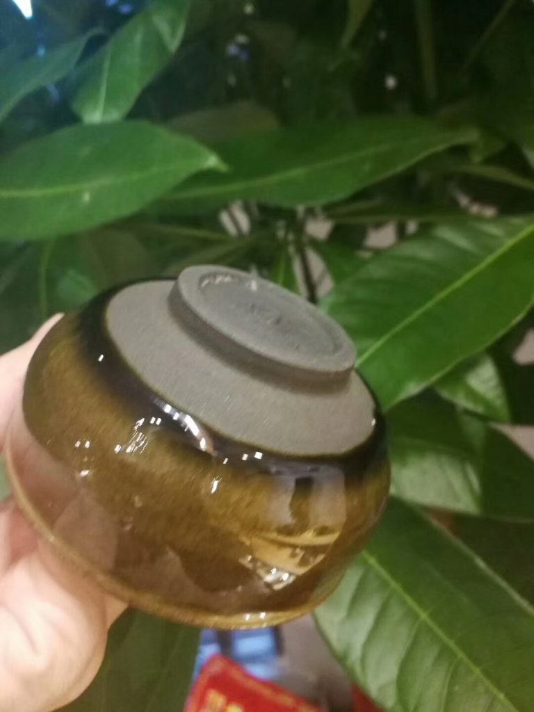 孫福昆柴燒茶沫釉：口8.3高4.5 ?；悦? alt=