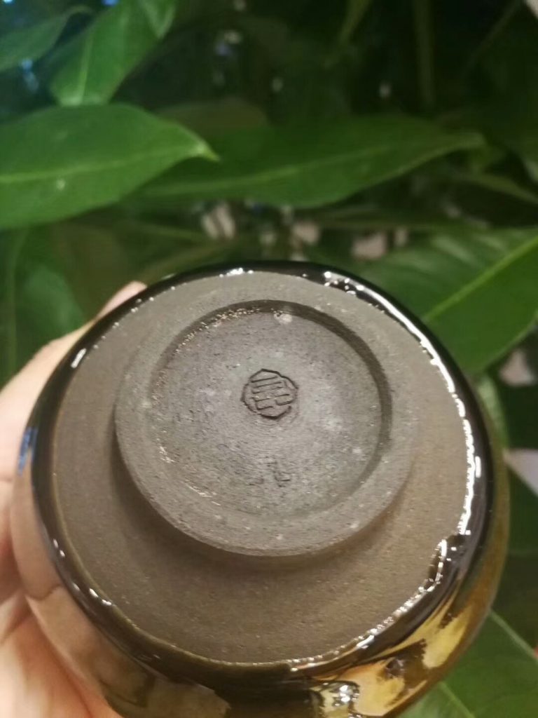 孫福昆柴燒茶沫釉：口8.3高4.5 ?；悦? alt=