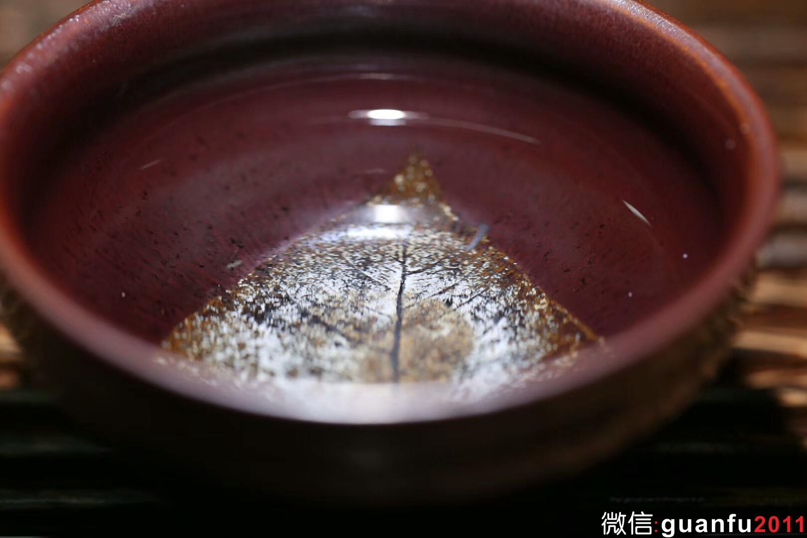 孫建興早期 紅兔毫木葉