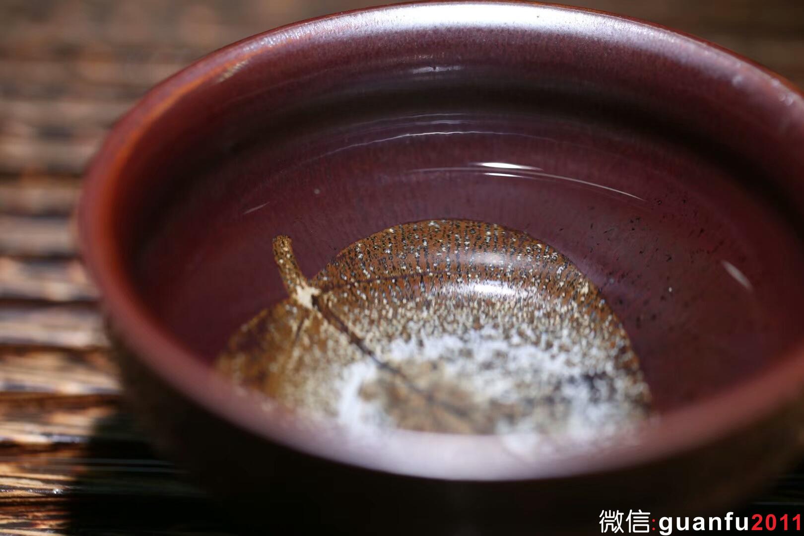 孫建興早期 紅兔毫木葉