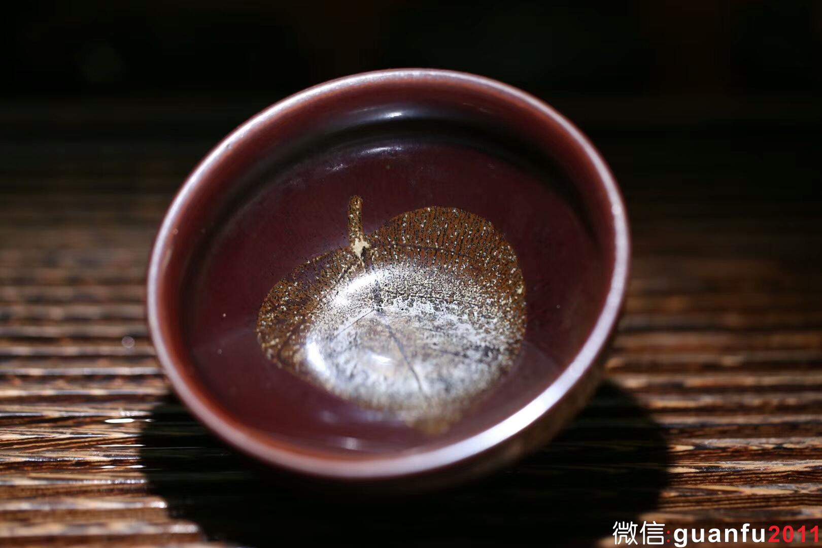 孫建興早期 紅兔毫木葉