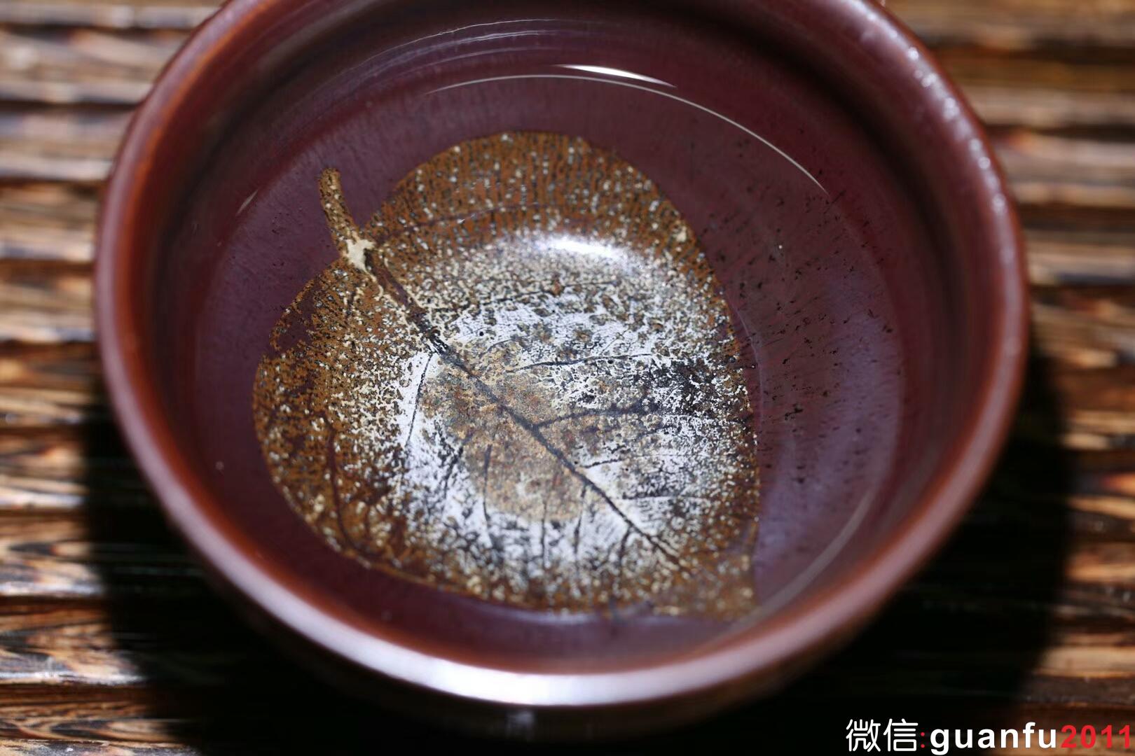 孫建興早期 紅兔毫木葉