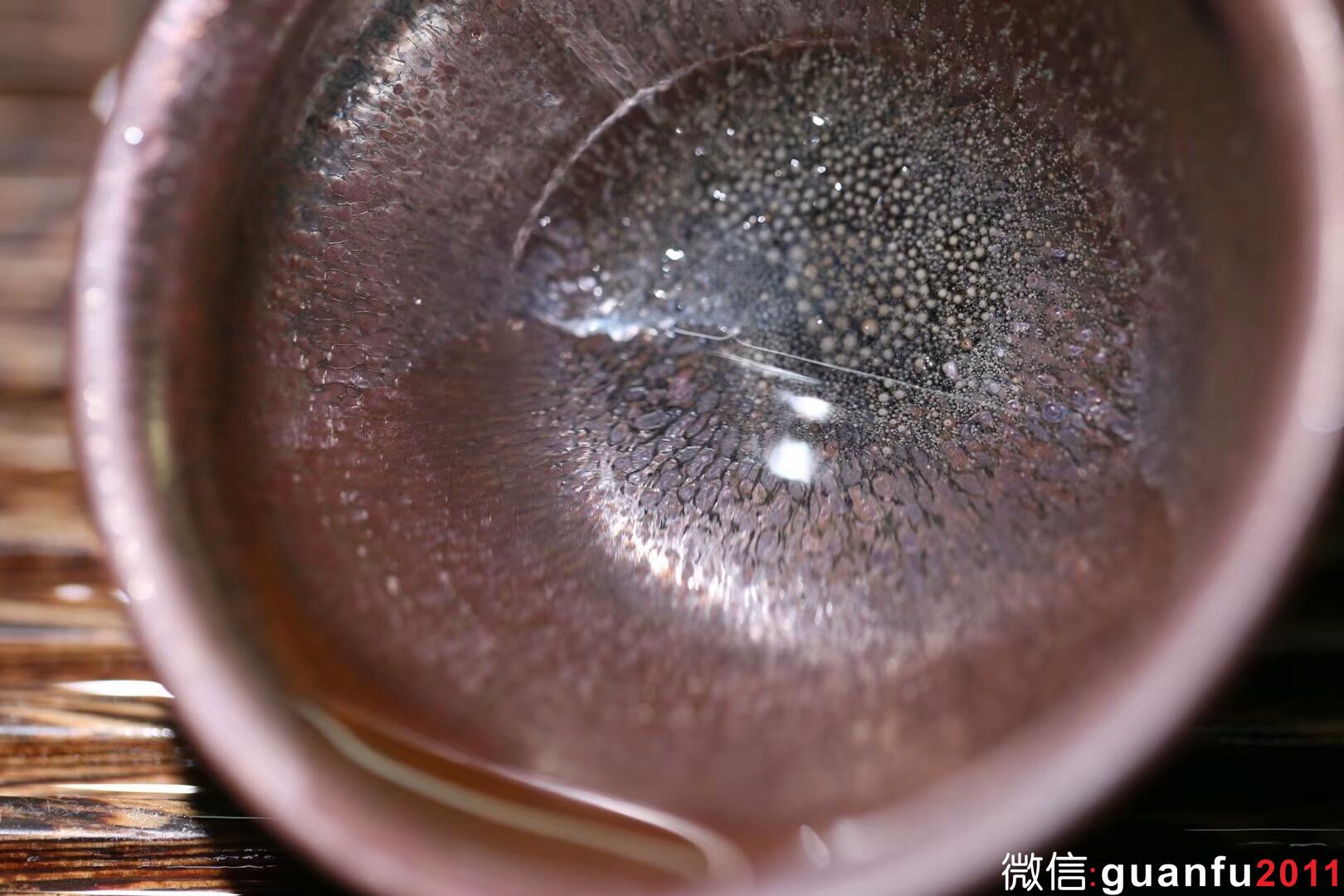 孫建興老師早期作品 虹彩小盞：口徑8