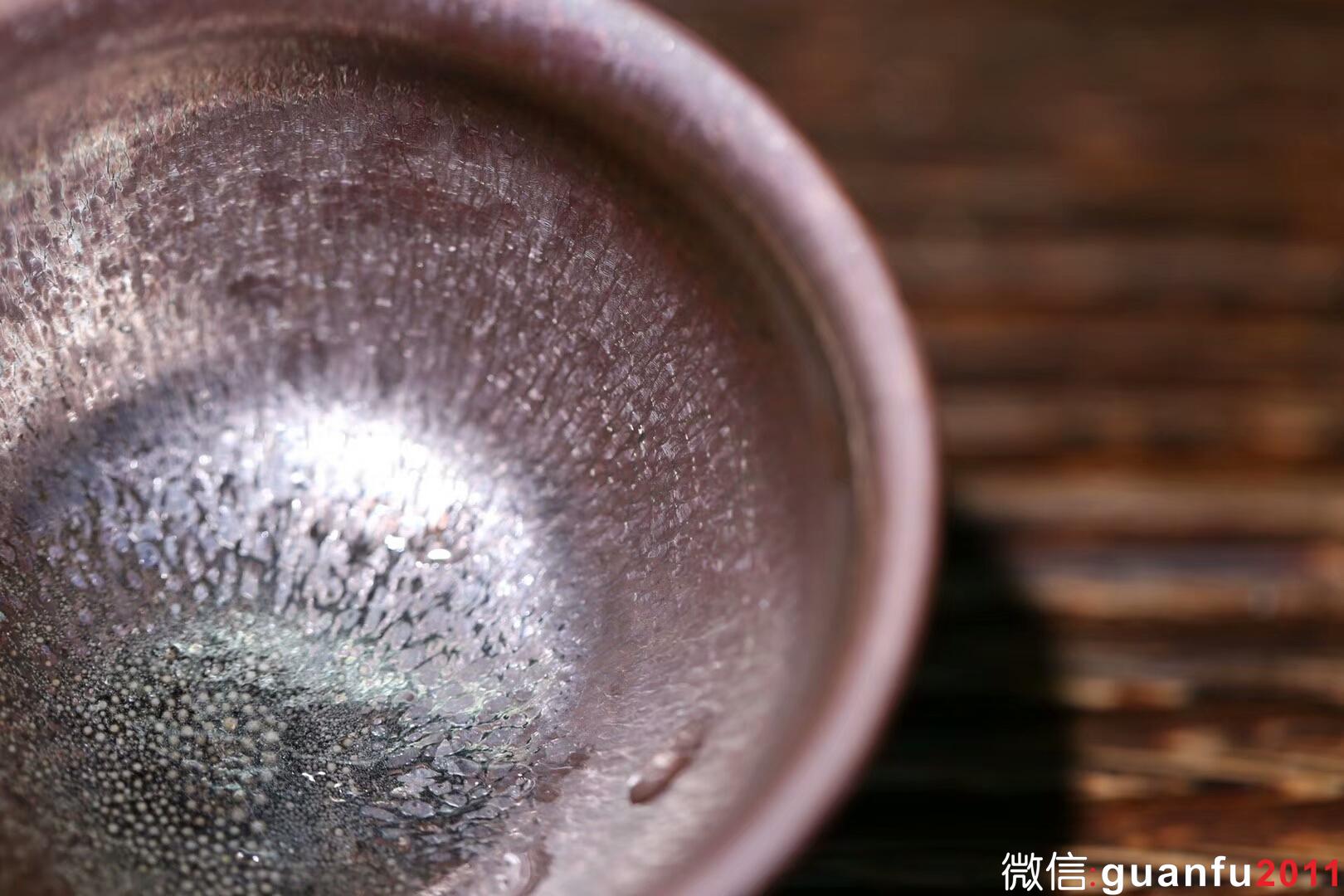 孫建興老師早期作品 虹彩小盞：口徑8