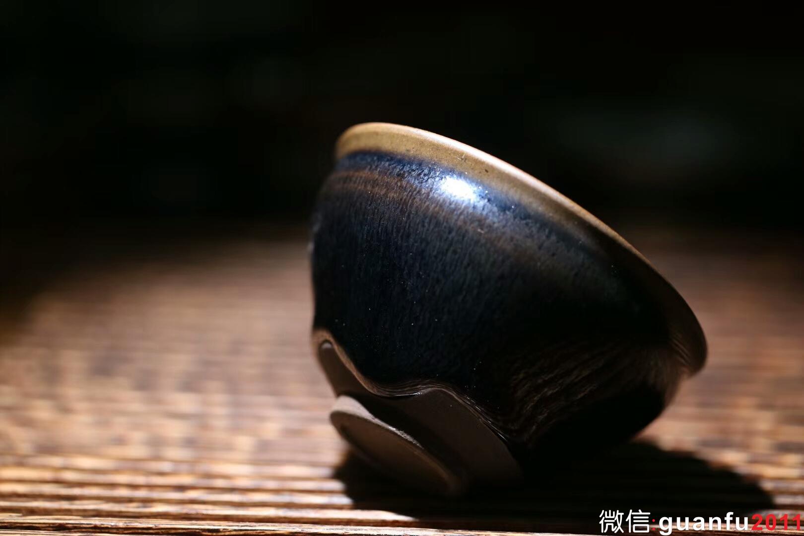 孫建興早期銀兔毫盞 稀缺資源