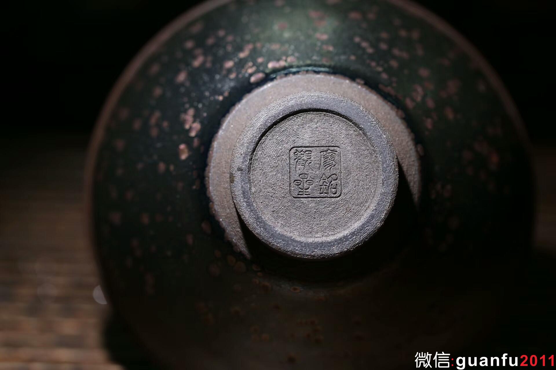 廖銘作品 觀星大盞 束口：口徑13