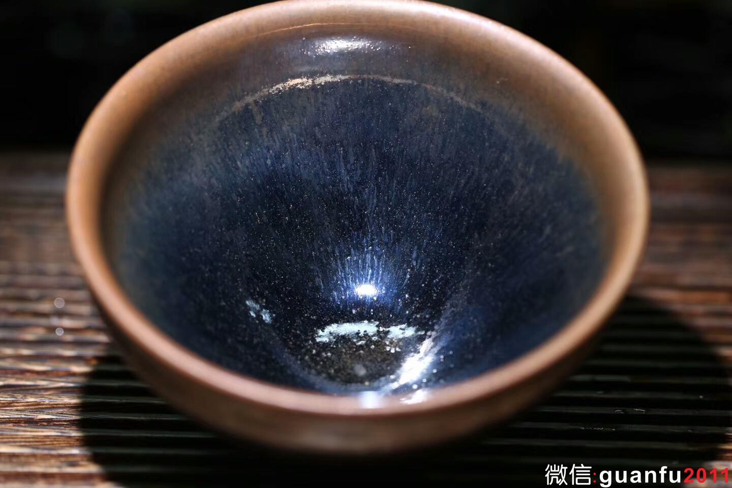 廖銘 柴燒 銀毫大盞：口徑13.3