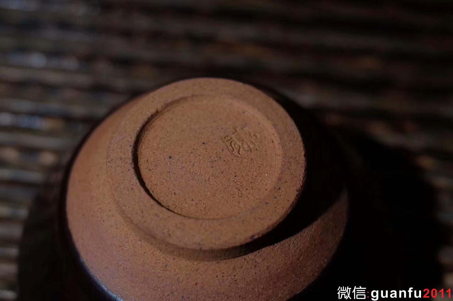 孫建興大師 紅兔毫木葉盞