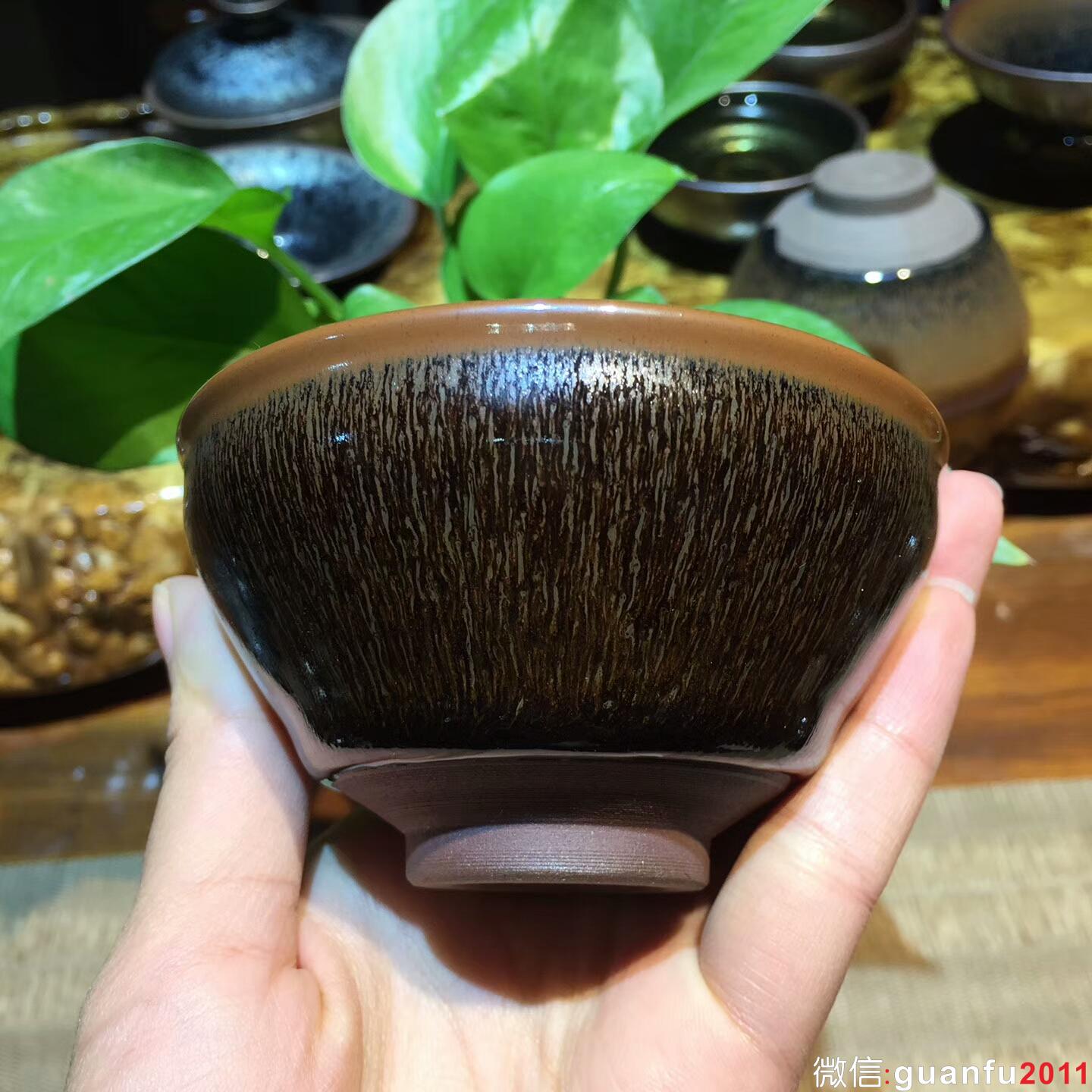 葉禮忠老師 野兔毫：口徑9.3*5