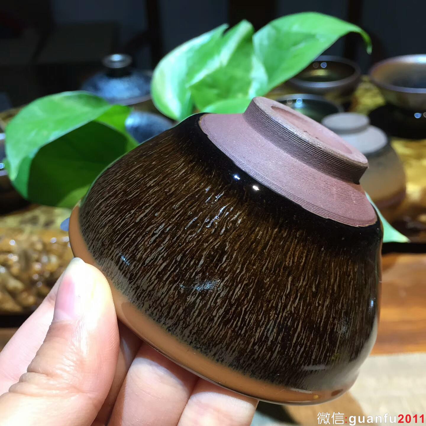 葉禮忠老師 野兔毫：口徑9.3*5