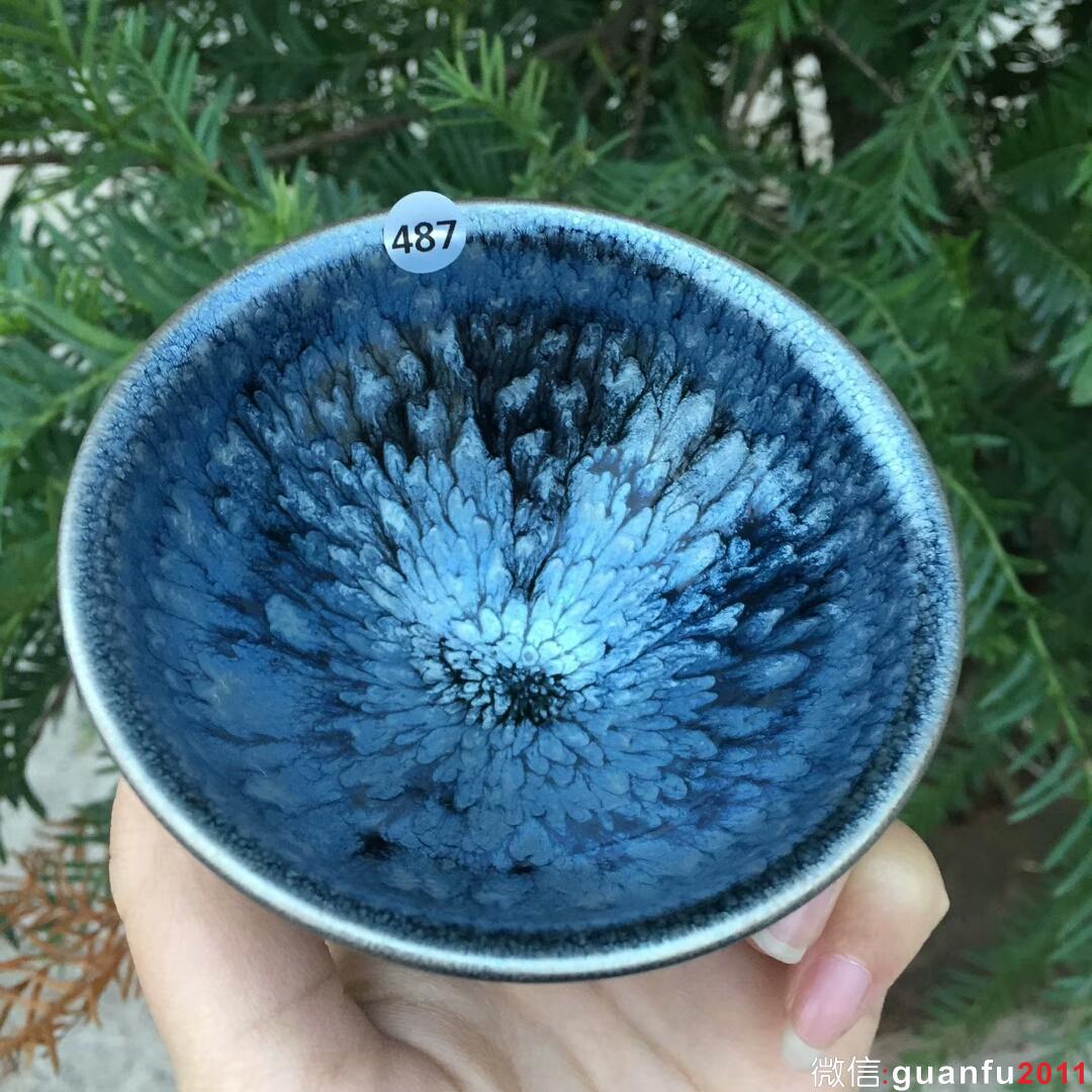 連宏達老師 全手工 百花束口盞：口徑9*5