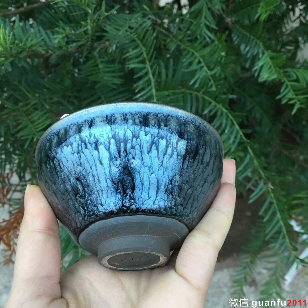 連宏達老師 全手工 百花束口盞：口徑9*5