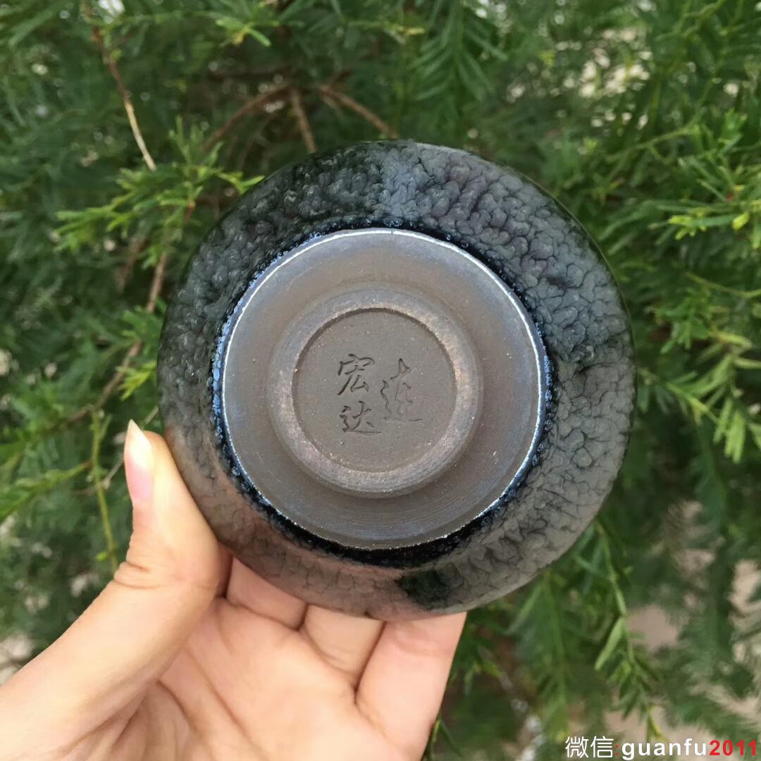 連宏達老師 全手工 百花束口盞：口徑9*5