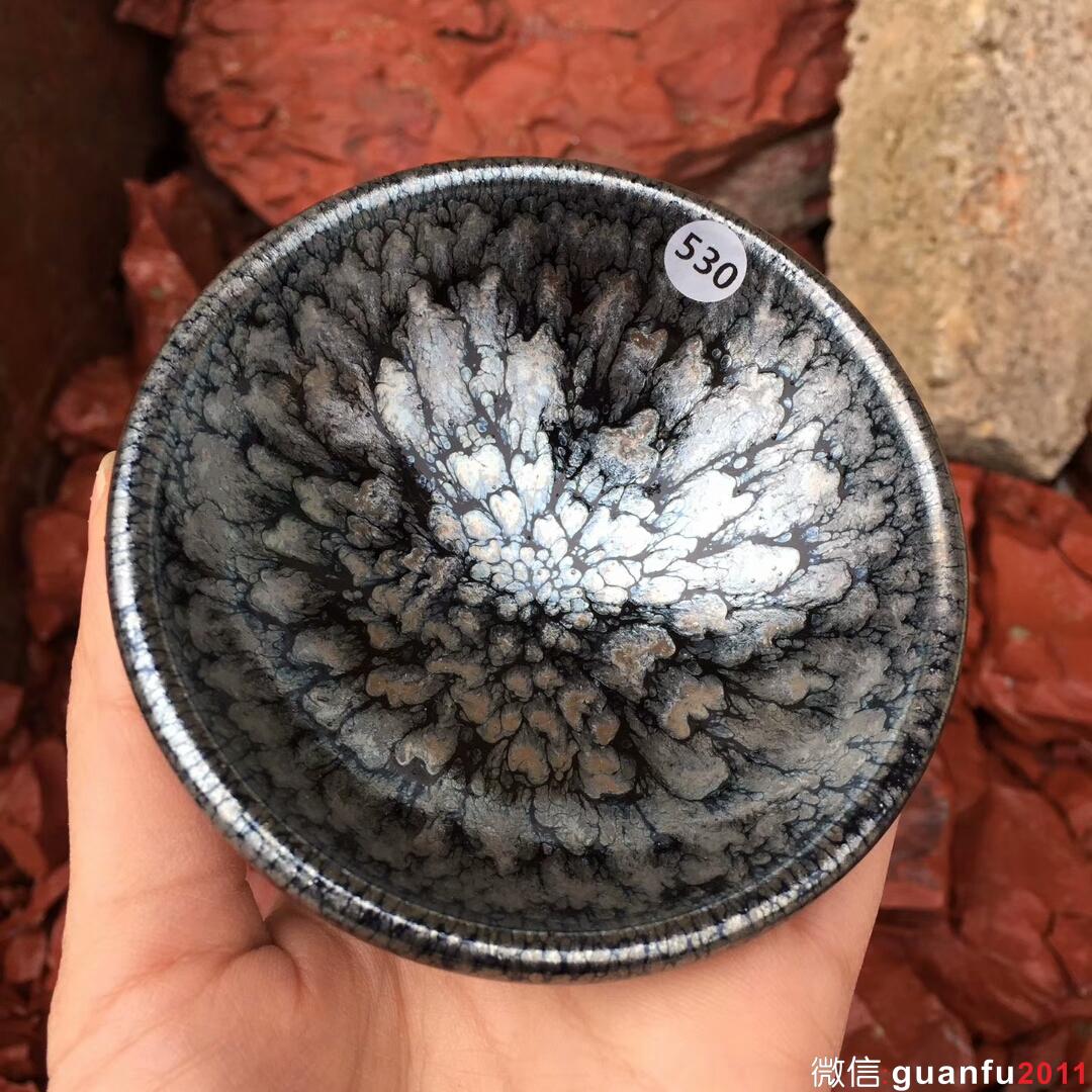 連宏達(dá) 百花燈盞：口徑9*3.8