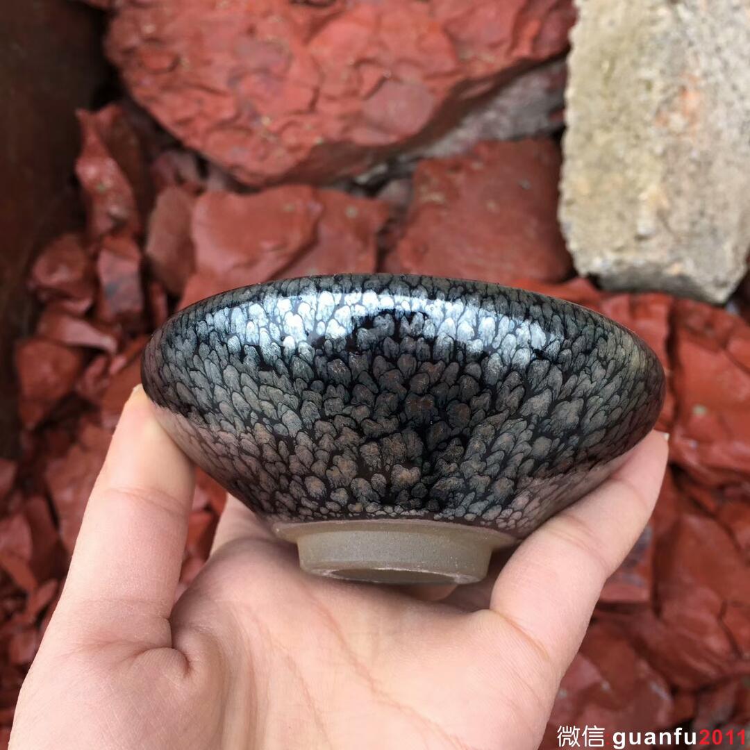 連宏達(dá) 百花燈盞：口徑9*3.8