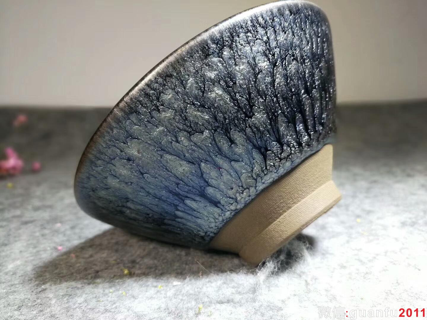 連宏達(dá)“菊花盞”：口徑10*4.8 層次分明立體感強(qiáng)