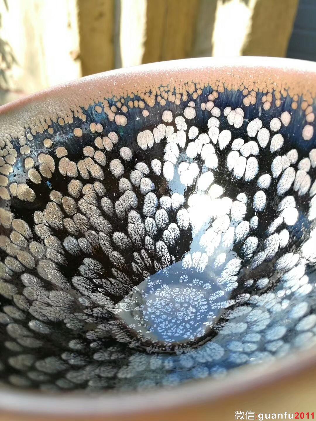 李盞柜“牡丹花”：口徑9*5.5