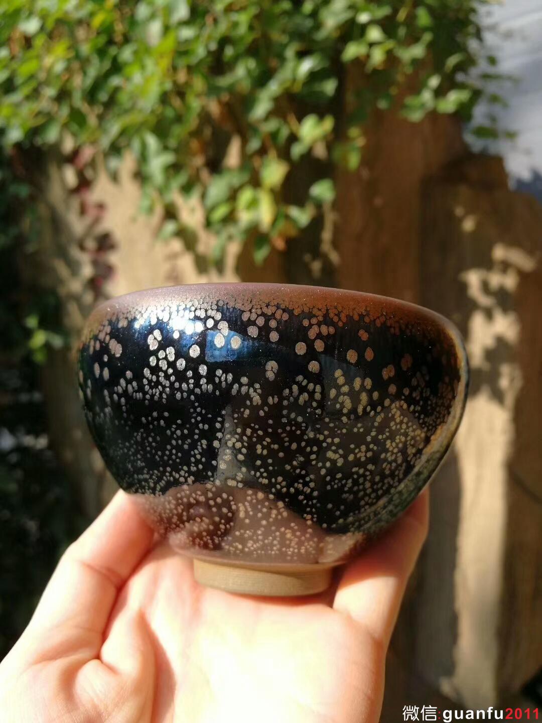 李盞柜“牡丹花”：口徑9*5.5