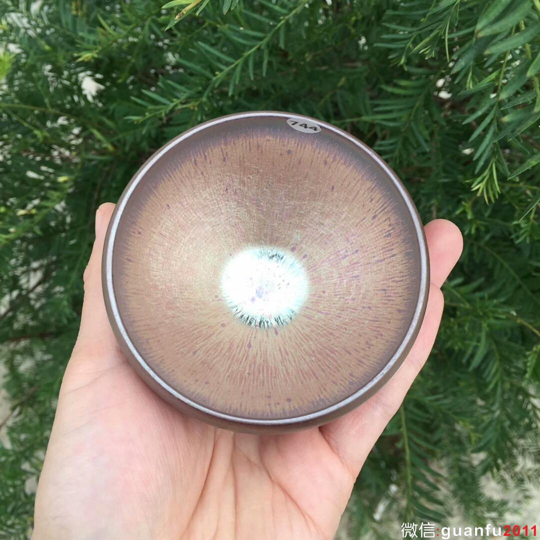 范國(guó)生 溢彩流光 斂口盞：口徑8.5*5.5