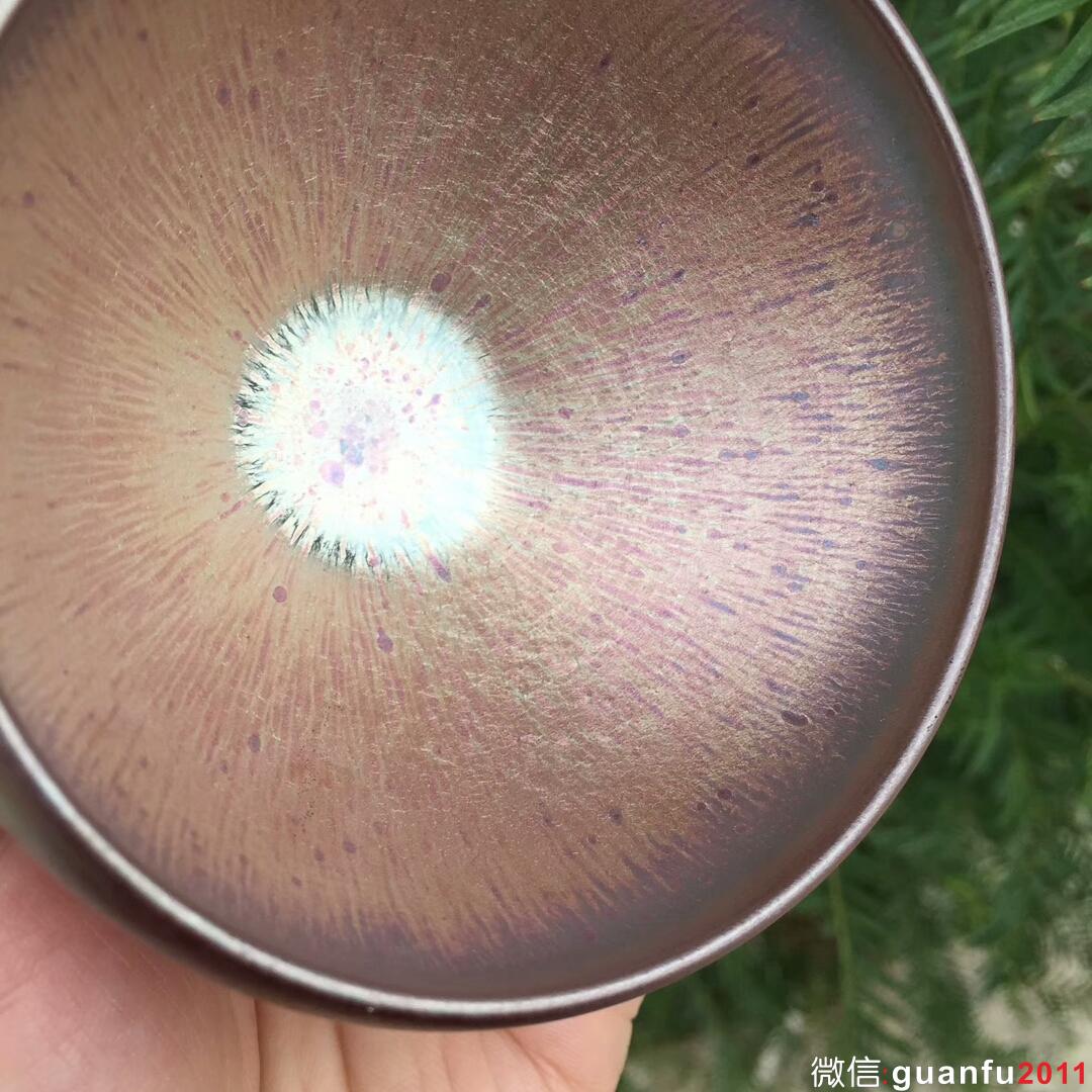 范國(guó)生 溢彩流光 斂口盞：口徑8.5*5.5