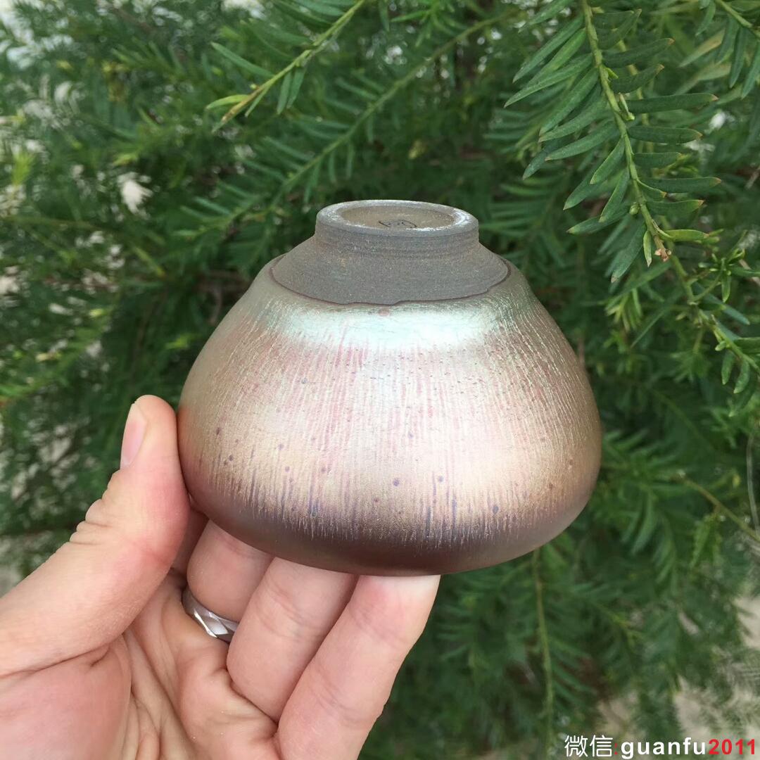 范國(guó)生 溢彩流光 斂口盞：口徑8.5*5.5