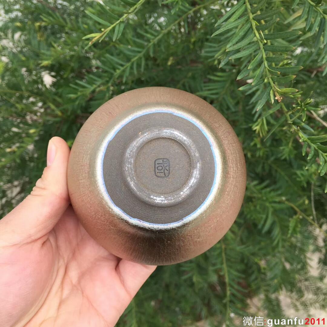 范國(guó)生 溢彩流光 斂口盞：口徑8.5*5.5