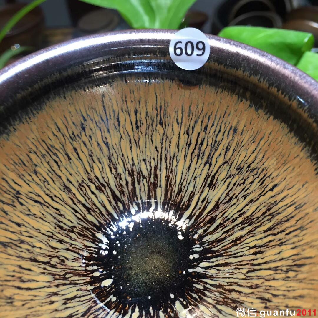 葉禮忠老師 紫氣東來 束口盞：口徑9*5