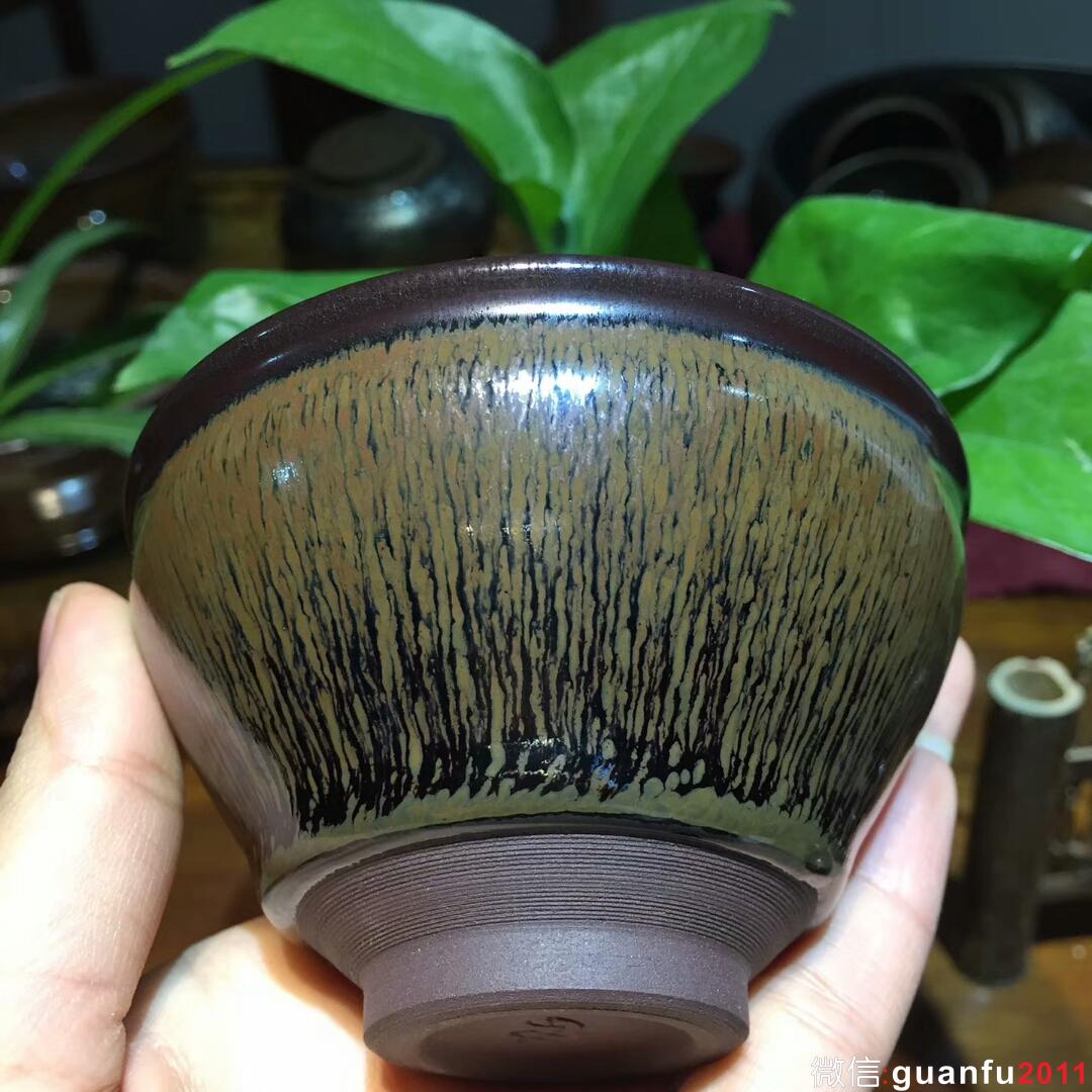 葉禮忠老師 紫氣東來 束口盞：口徑9*5