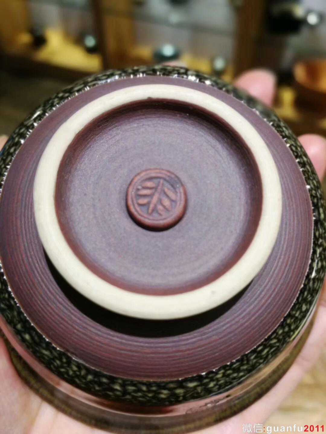 范澤鋒大師天目盞：口徑8.3*4.5