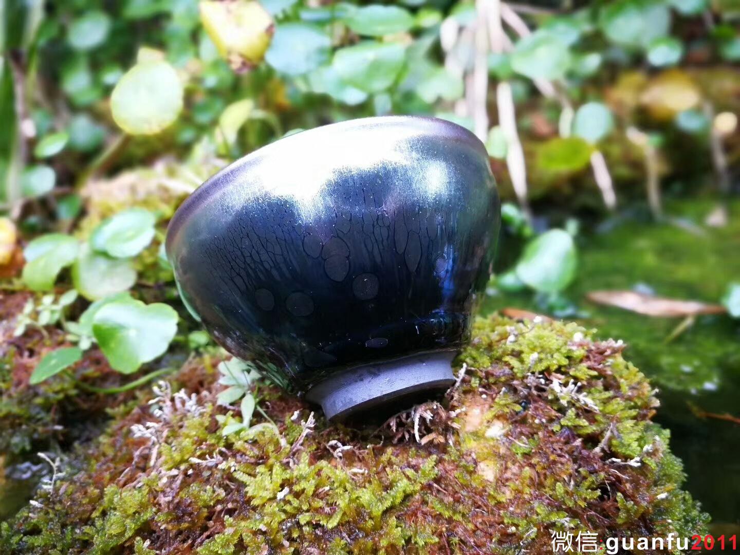 吳立主 精品幻藍(lán)油滴：口徑8*5