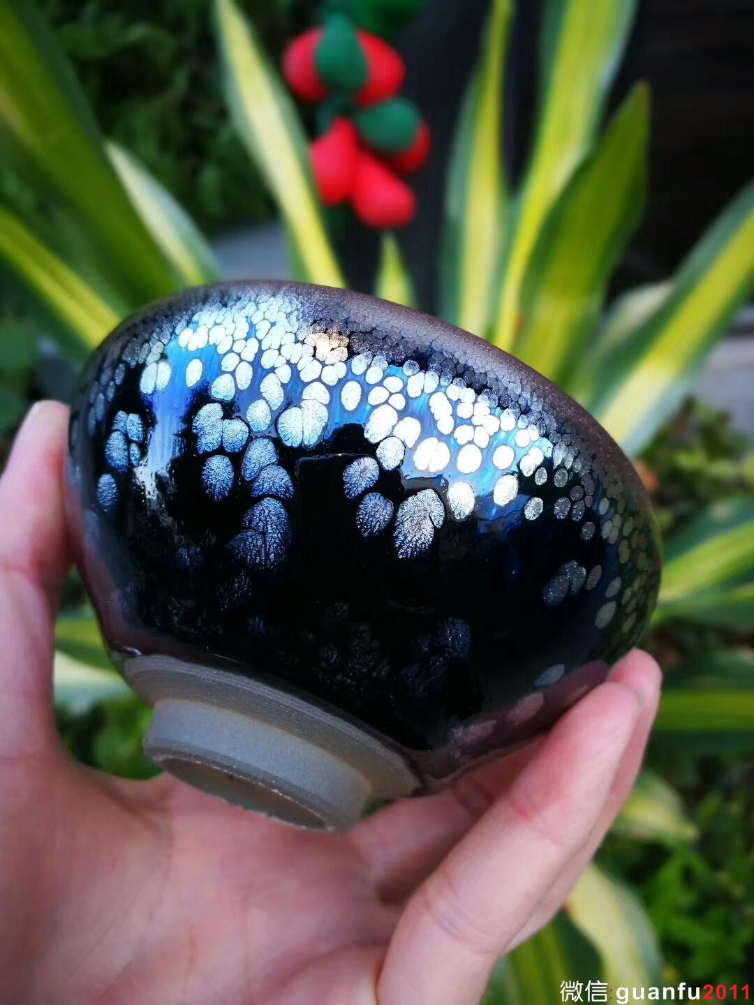 李盞柜“牡丹花”：口徑8.5*4.8