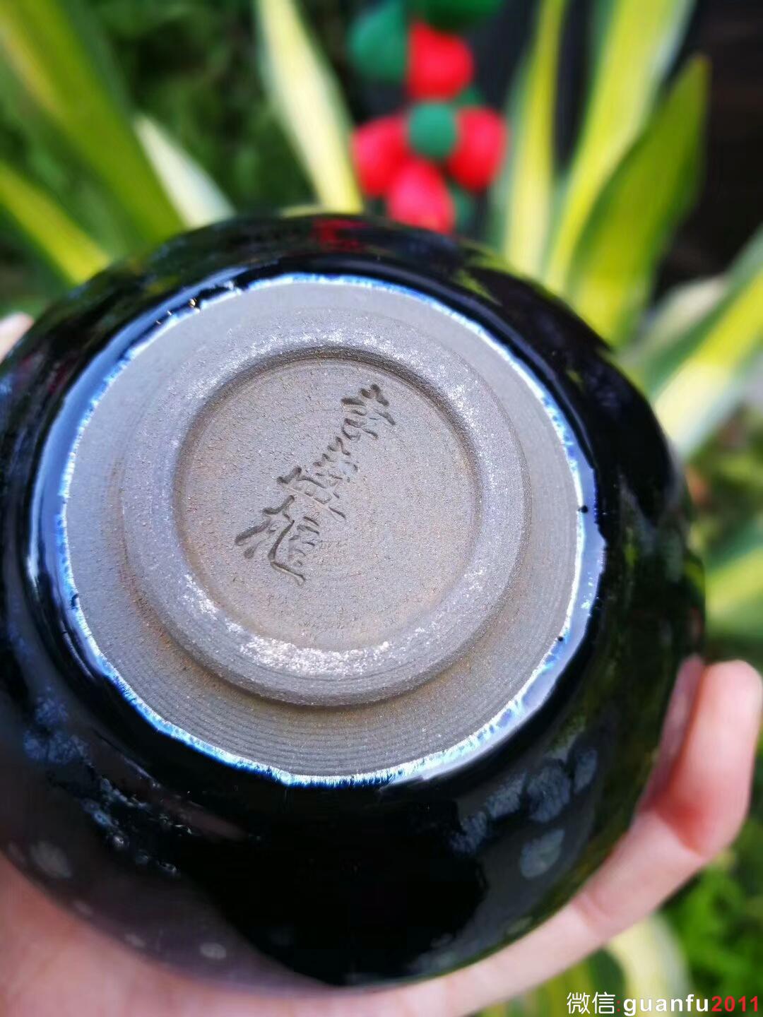 李盞柜“牡丹花”：口徑8.5*4.8