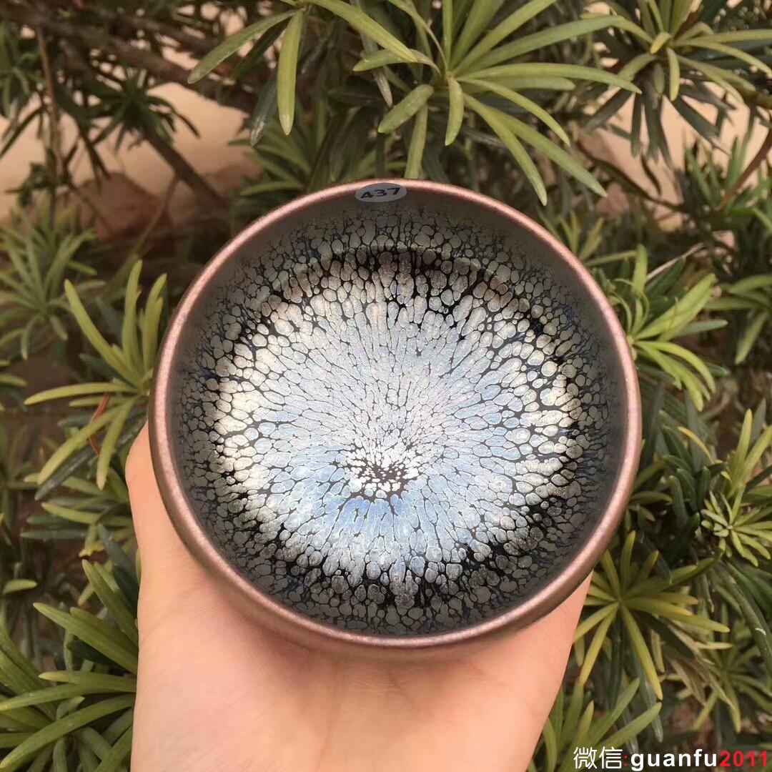 范奇明老師 油滴禪定杯：口徑8.8*5 全手工制作