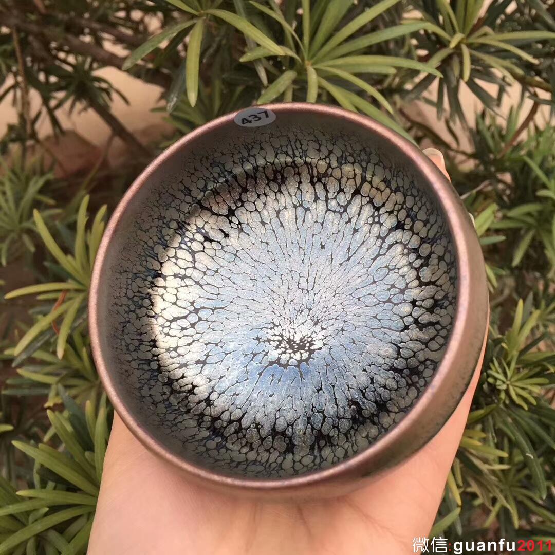 范奇明老師 油滴禪定杯：口徑8.8*5 全手工制作