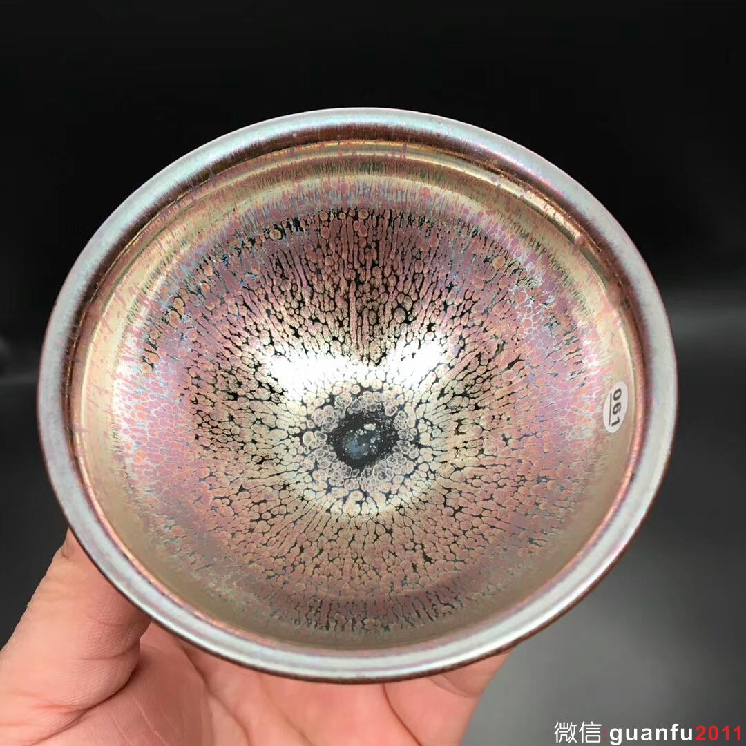 陳隆師傅 紫金盞：口徑9.2*5.3