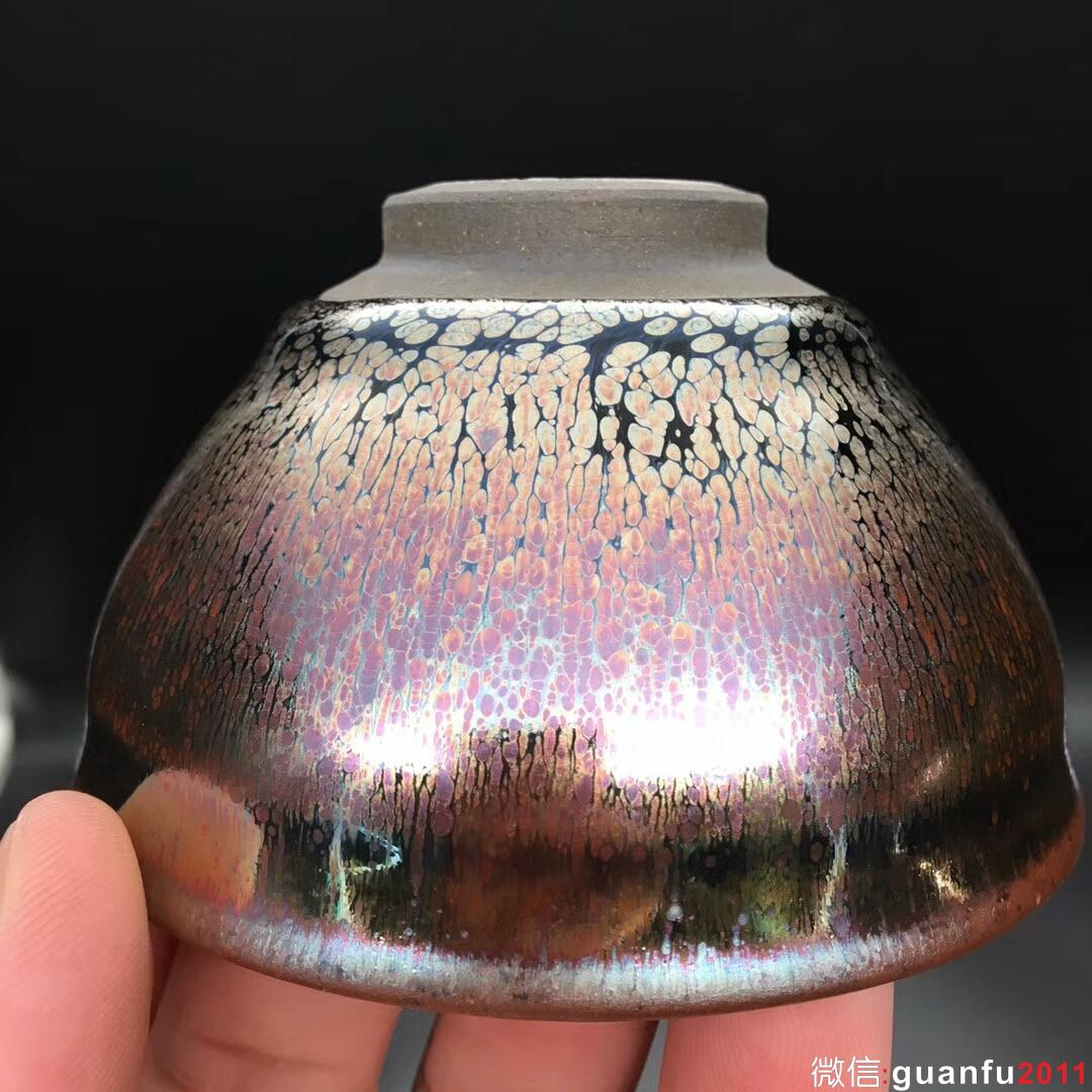 陳隆師傅 紫金盞：口徑9.2*5.3