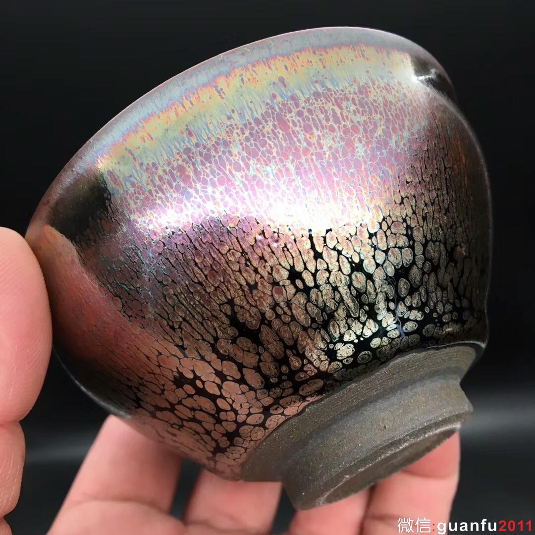 陳隆師傅 紫金盞：口徑9.2*5.3