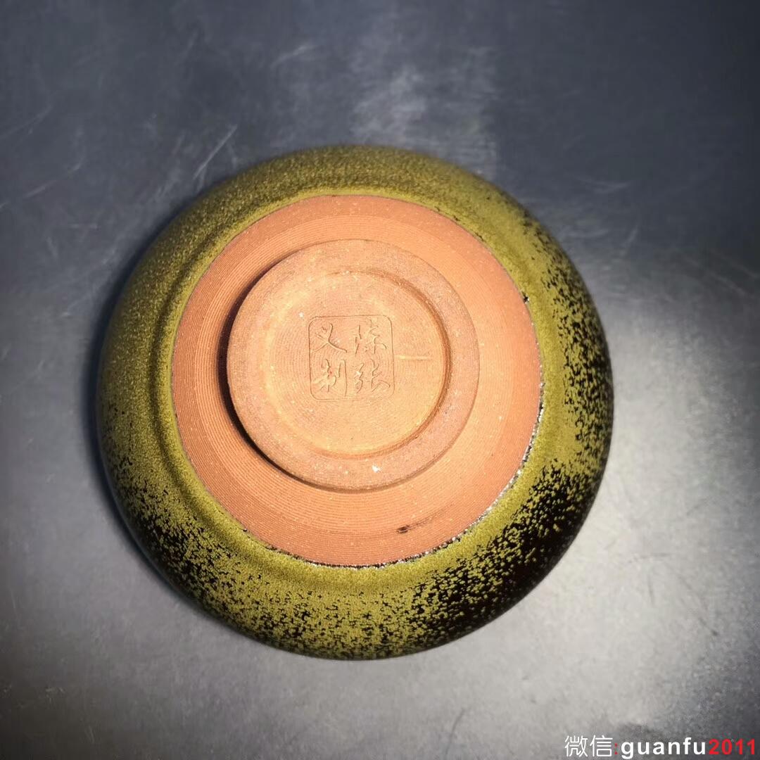 陳張義師傅 花月夜：口徑10.5*6.1