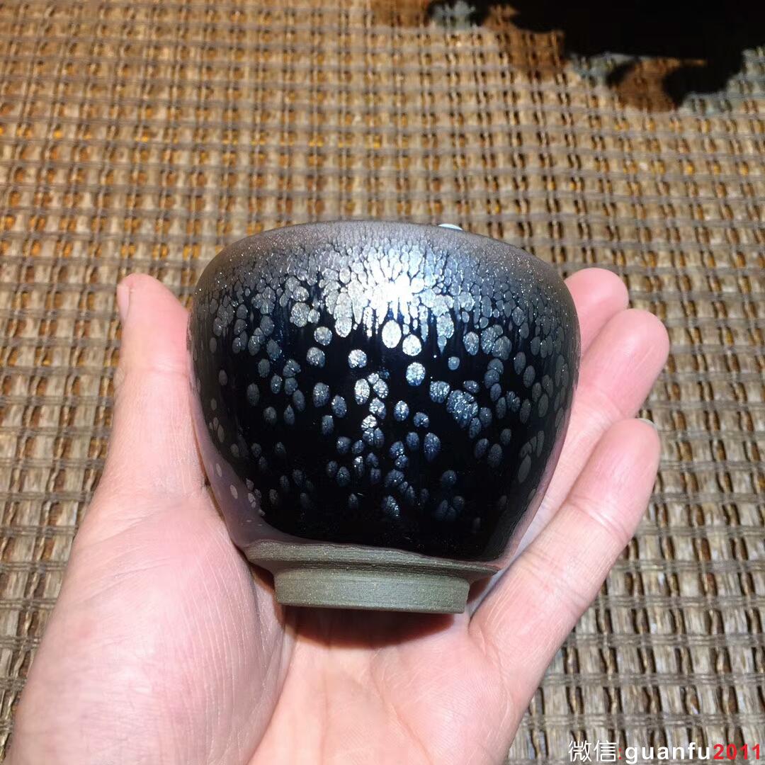 闕梅嬌老師 鷓鴣斑聞香杯：口徑6.5*6