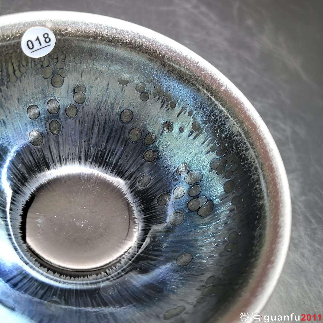 吳立主師傅 曜變油滴：口徑8*4.8