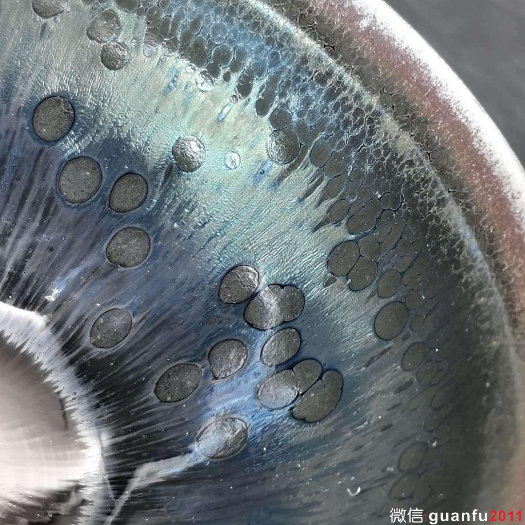 吳立主師傅 曜變油滴：口徑8*4.8