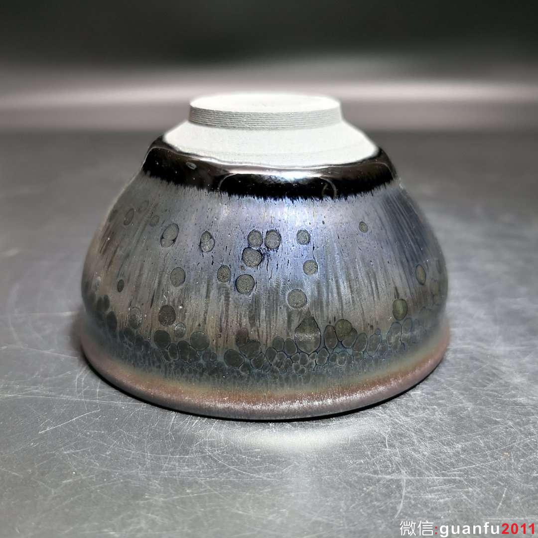 吳立主師傅 曜變油滴：口徑8*4.8