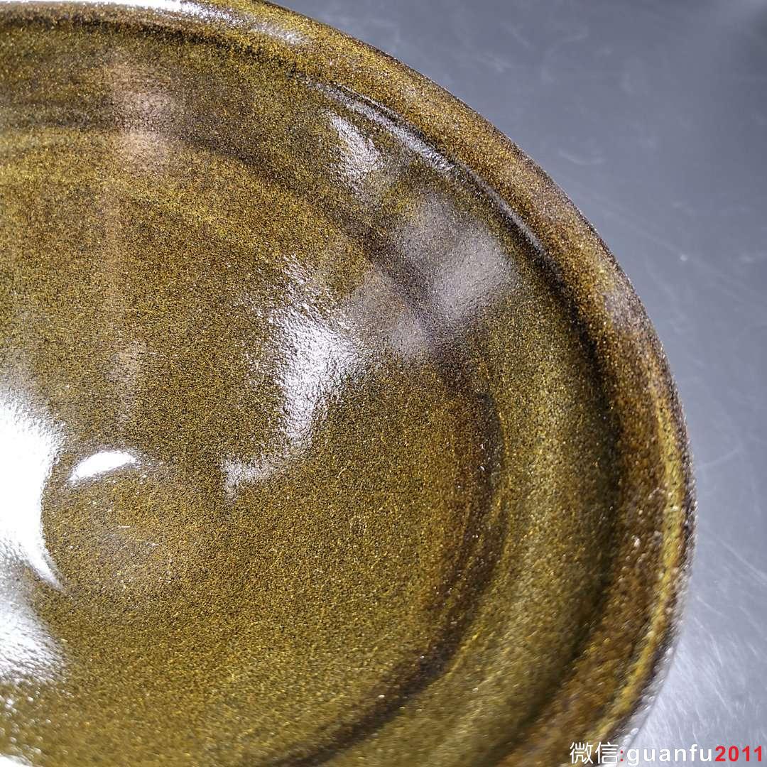 危敏捷 柴燒茶沫釉 束口盞：口徑13.5*7.8