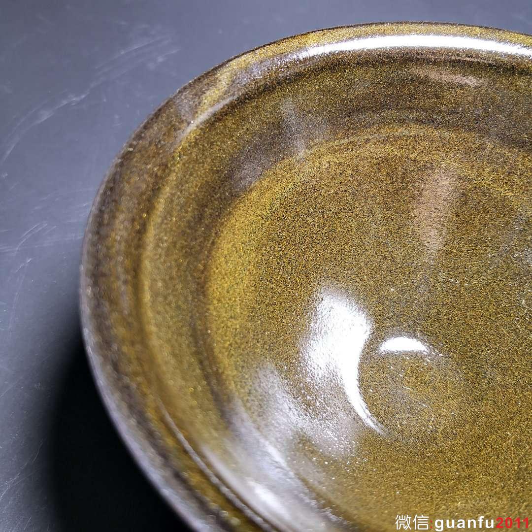 危敏捷 柴燒茶沫釉 束口盞：口徑13.5*7.8