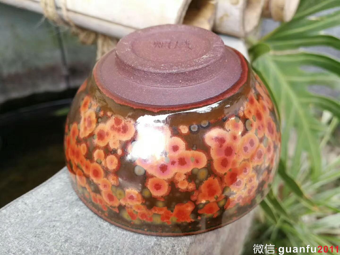 蔡炳盛 火鳳凰：口徑8.2*4.4