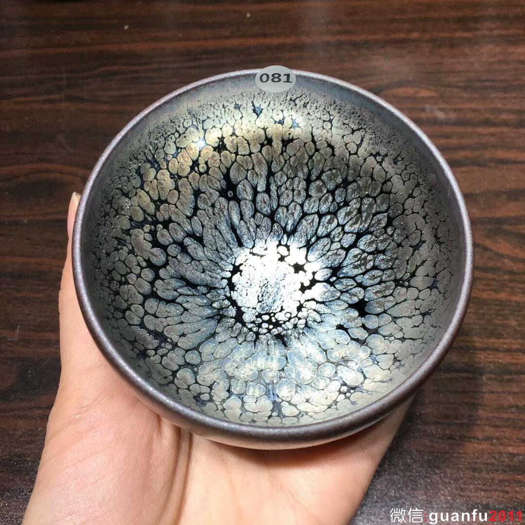 范奇明老師 油滴禪意杯：口徑8.5*5.3