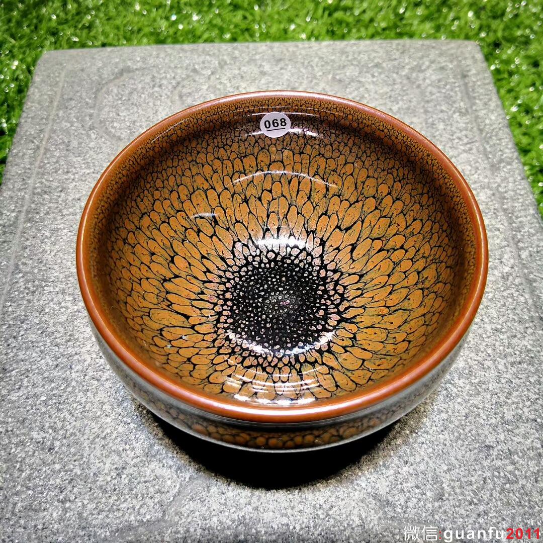 學(xué)院派大師-陳其富 精品黃鷓鴣：口徑8.8*9.2*5.2